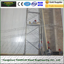 Chiny Panele ścienne izolacyjne termiczne o grubości 75mm Zastosowanie PU Wall System dostawca