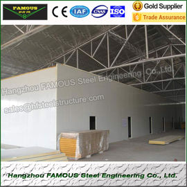 Chiny Izolacja termiczna metalowa Płyty w komorze chłodniczej 50 mm Biały szary panel warstwowy dostawca