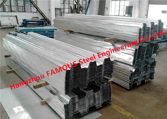 Chiny Galwanizowany metalowy szalunek podłogowy Konstrukcja systemu stropowej płyty podłogowej dostawca