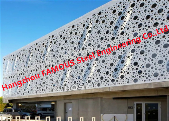 Chiny Perforowane ekranowe panele ścienne Aluminiowy panel o strukturze plastra miodu powlekany PVDF 20 mm dostawca