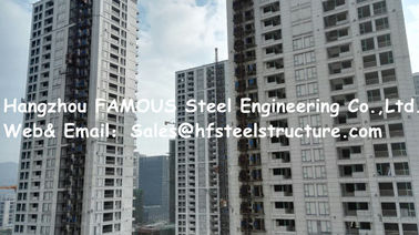 Chiny Low Rise Q235 / Q345 Multi-piętrowy budynek stalowy Prefabrykowany budynek stalowy dostawca