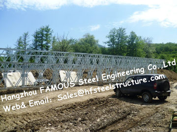 Chiny Dostawa prefabrykatów stalowych prefabrykowanych konstrukcji stalowej Bailey Bridge ze stali zbrojonej Q345 dostawca