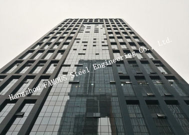 Chiny Łatwa instalacja Budynki z wielopiętrową stalową ramą, stalowe budynki prefabrykowane dostawca