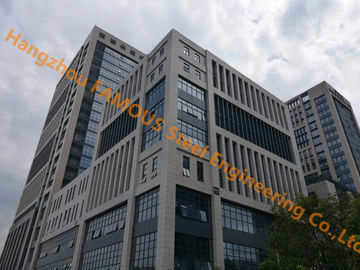 Chiny Budynek biurowy Wielokondygnacyjny budynek stalowy ze szklanym systemem osłon ściennych dostawca