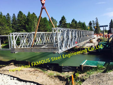 Chiny Dostosowany most stalowy Bailey Bridge przenośny modułowy most stalowy dostawca