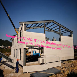 Chiny Dom prefabrykowany Lekka stalowa willa Prefabrykowane budynki metalowe ze spawaną ramą dostawca