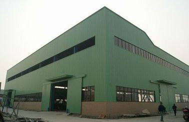 Chiny Prefabrykowane konstrukcje stalowe przemysłowe z obróbką galwanizacyjną i lakierniczą dostawca
