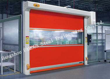 Chiny Automatyczne wysokiej prędkości PCV Fabric Aluminiowe bramy rolowane ze stopu aluminium dostawca