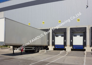 Chiny Dok załadunkowy z tkaniny PCV Uszczelnienie przekrojowe Podnoszenie bram garażowych przemysłowych ze zdalnym sterowaniem dostawca