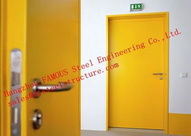Chiny Normy europejskie Stalowe ognioodporne pojedyncze drzwi do użytku domowego lub biurowego dostawca
