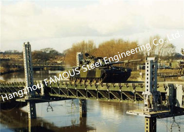 Chiny Nowoczesny styl wojskowy Tymczasowa stalowa konstrukcja wojskowa Bailey Bridge Do użycia w armii dostawca