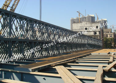 Chiny Prefabrykowany nowoczesny modułowy stalowy most Baileya ocynkowana obróbka powierzchni dostawca