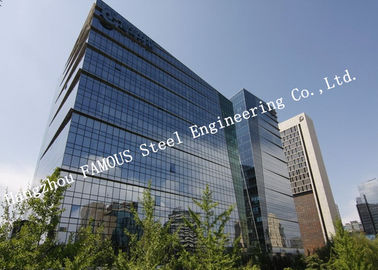 Chiny Aluminiowa rama izolacyjna Podwójna szklana ściana osłonowa do komercyjnego budynku biurowego dostawca