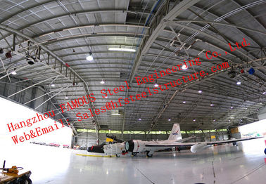 Chiny Wodoodporny izolowany prefabrykowany stalowy hangar lotniczy do użytku prywatnego dostawca
