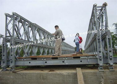 Chiny Prefabrykowany stalowy most Bailey American Standard Compact Type 100 Equiv dostawca