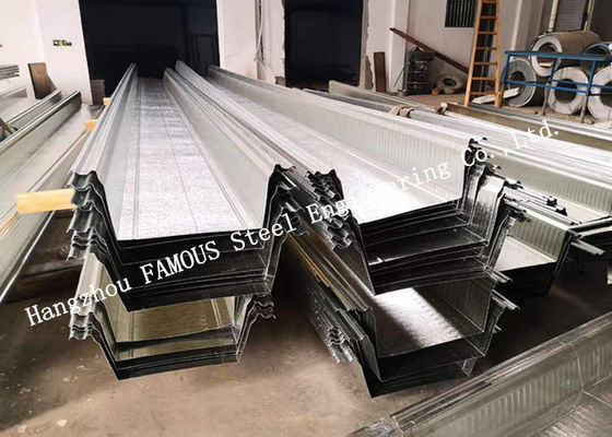 Chiny Falistej ocynkowanej metalowej kompozytowej podłogi do konstrukcji schodów dostawca