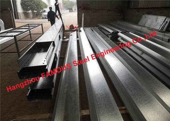 Chiny Ocynkowane płatwie stalowe Cee Channel z ramami balustrad ze stopu aluminium 5052-H36 dostawca