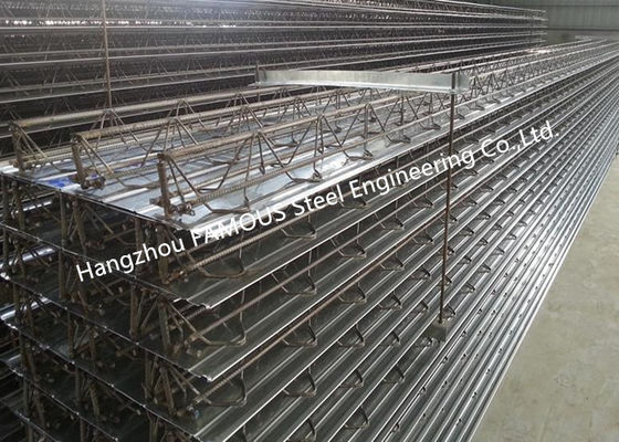 Chiny Stalowa kratownica kratownicowa z metalową konstrukcją kompozytową do posadzki betonowej dostawca