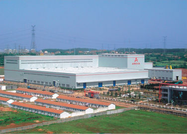 Chiny Budynek metalowy wykonany na zlecenie Konstrukcje stalowe przemysłowe Standardy ASD / LRFD dostawca