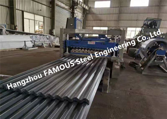 Chiny 180 ton ocynkowanej blachy stalowej w kolorze i elementy konstrukcji stalowej Q345b dostawca