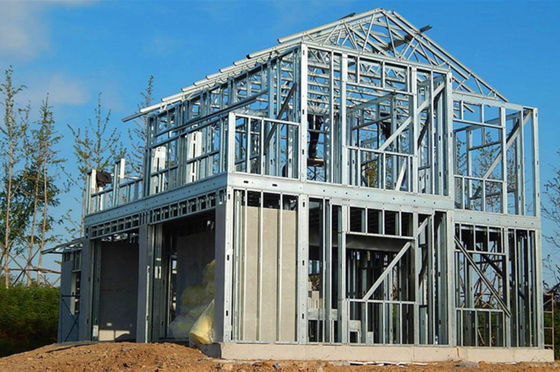 Chiny Eu Standard Energooszczędna lekka stal Q345b Modułowa konstrukcja domów prefabrykowanych dostawca