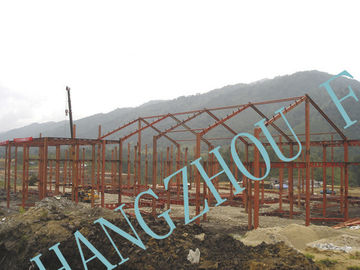 Chiny Wyczyść Span Prefabrykowane konstrukcje stalowe Galvanized Painted Column dostawca