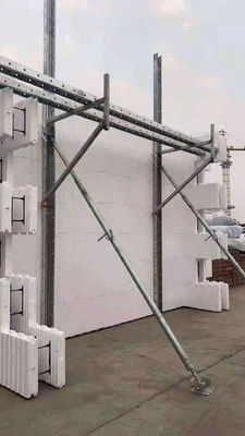 Chiny Izolowane formy betonowe Ściana Stalowa konstrukcja Stężenie Regulowane wyrównanie śrub rzymskich System usztywniający Icfs Strongback dostawca