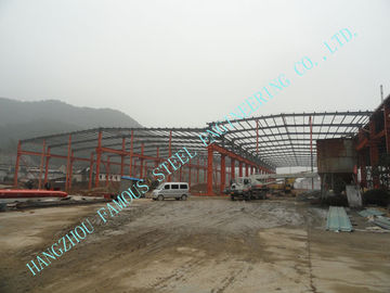 Chiny Prefab 78 X 96 wielowarstwowe budynki stalowe przemysłowe ASTM Storage House Coated dostawca