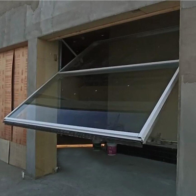 Chiny System równoważenia przeciwwagi Szklane przeszklone szklane drzwi zbudowane z przechyłu dostawca