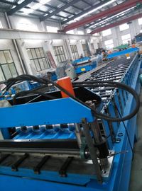 Chiny Maszyna do formowania falistego blachy stalowej Panel słoneczny do budowy dostawca