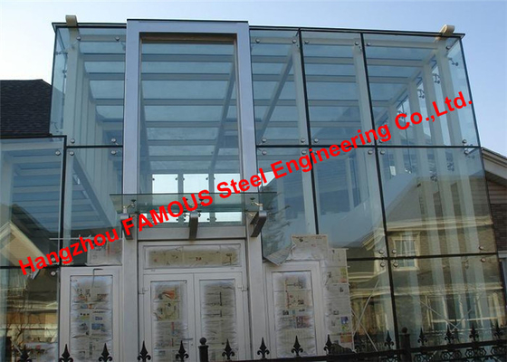 Chiny UK EU US Izolacja cieplna laminowana szklana ściana osłonowa do salonu dostawca
