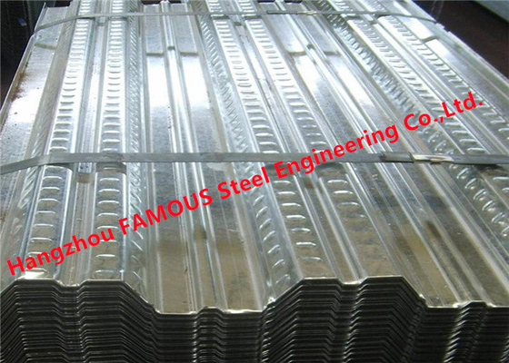 Chiny Kompozytowy pokład podłogowy o wysokiej wytrzymałości Ocynkowany metal do budowy konstrukcji stalowych dostawca