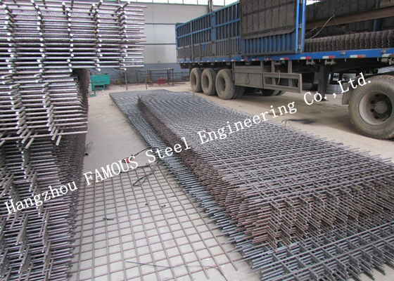Chiny Średnica 8 mm 520 ton Odkształcona stalowa siatka wzmacniająca HRB500E dostawca