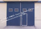 Dostosowane przemysłowe metalowe drzwi przesuwne Zestawy budynków stalowych Single Direction For Warehouse dostawca