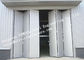 Estetyczne przemysłowe drzwi garażowe ze stopu aluminium składane do magazynu, prosta instalacja dostawca
