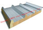 Recycled Usage Odporna na ogień wełna skalna Sandwich Panele Łatwa instalacja Systemy dachowe dostawca