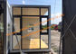 Składany płaski pakiet Prefabrykowany pojemnik Dom ze szklaną fasadą do użytku biurowego dostawca