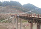 Zindywidualizowany projekt Prefabrykowana konstrukcja stalowa Konstrukcja mostu Baileya Długa rozpiętość dostawca