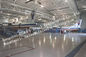 Wodoodporny izolowany prefabrykowany stalowy hangar lotniczy do użytku prywatnego dostawca
