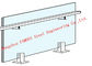 Dekoracja wnętrz Metalowa aluminiowa szklana balustrada Dno kanału U do wnętrz i na zewnątrz dostawca