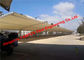 Na zewnątrz Parking samochodowy Osłona przeciwsłoneczna Stalowa rama Schrony Pojedyncze nachylenie Wiata z łukowatym dachem PCV dostawca