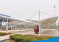 Dach jednospadowy Zewnętrzna konstrukcja membrany stalowej Wspornikowe schronienie parkingowe dostawca