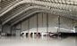 Niestandardowe prefabrykowane hale stalowe Hangary z 26 płytami stalowymi Gauge dostawca