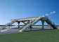 Łatwa instalacja Prefabrykowana konstrukcja stalowa dla pieszych Most Skywalk dostawca