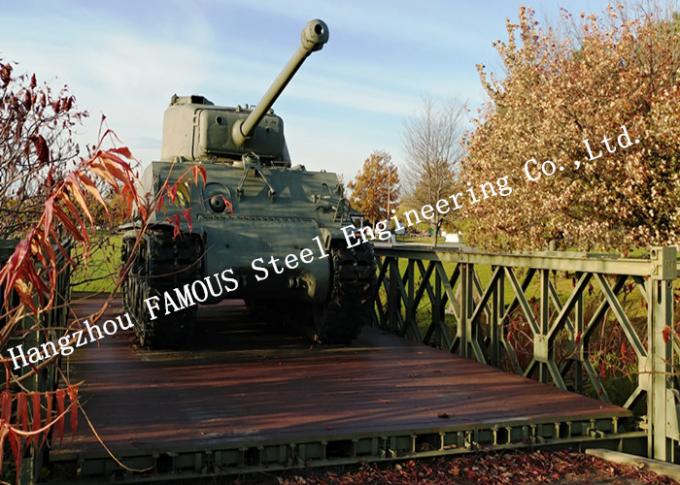Europa Standardowy wojskowy panel pokładowy Bailey Bridge ze stali awaryjnej w Europie 0