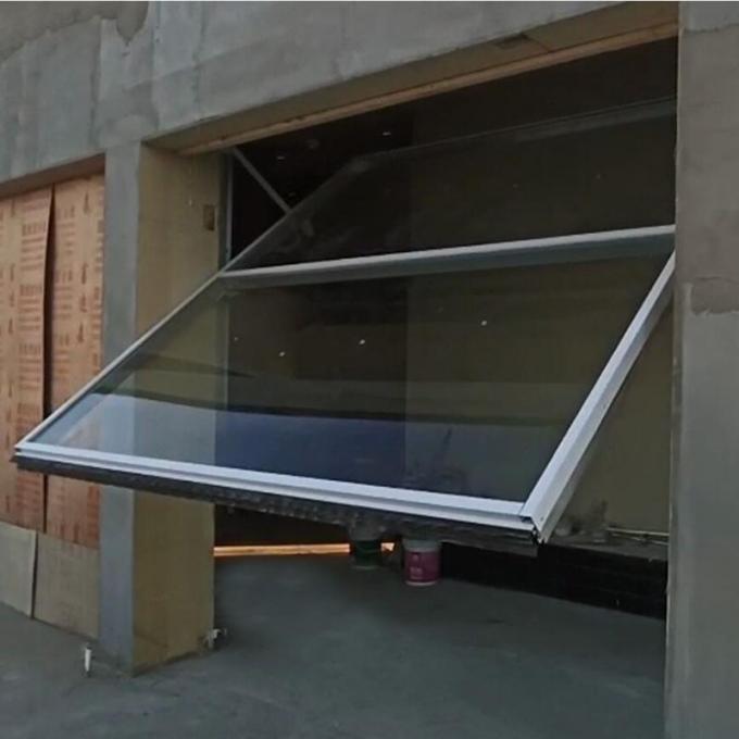 System równoważenia przeciwwagi Szklane przeszklone szklane drzwi zbudowane z przechyłu 2