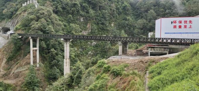 najnowsze wiadomości o firmie Ukończono kilka mostów Steel Bailey na linii Syczuan-Tybet  1