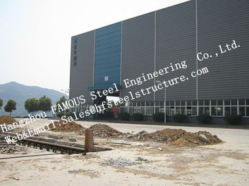 Chiny Typ kolumny Prefabrykowane konstrukcje stalowe przemysłowe Spawane konstrukcje na warsztaty dostawca