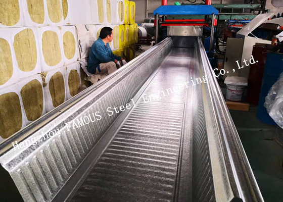 Chiny Galwanizowany kompozytowy metalowy taras podłogowy ComFlor 210 Alternative Deck Series 600 mm dostawca