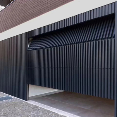 Chiny Stalowe dostosowalne drzwi garażowe z aluminium Łatwe w montażu dostawca